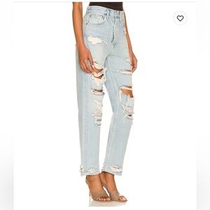 Brand new Agolde 90’s mid rise loose in Unhinged